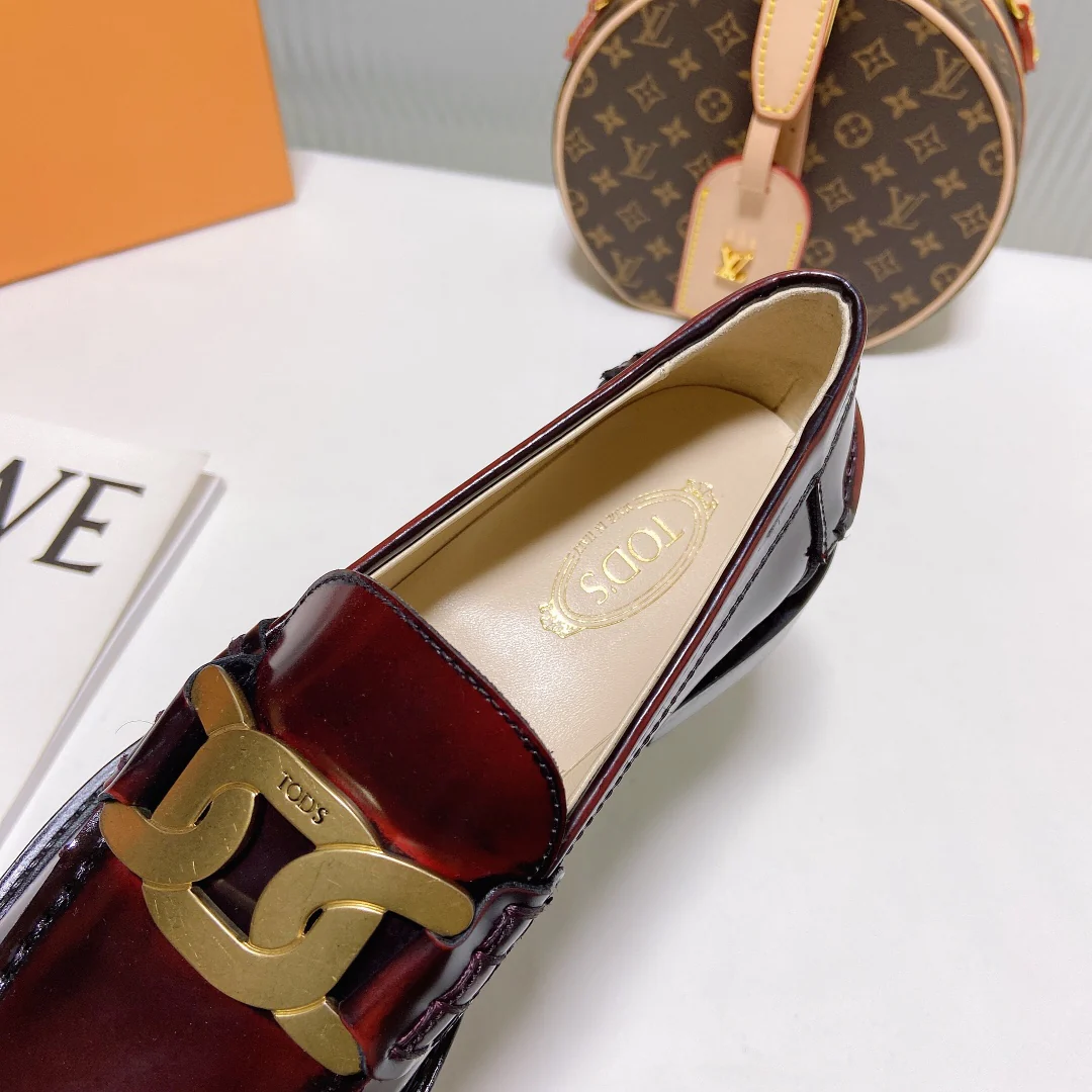 Лоферы на платформе Tods - 1