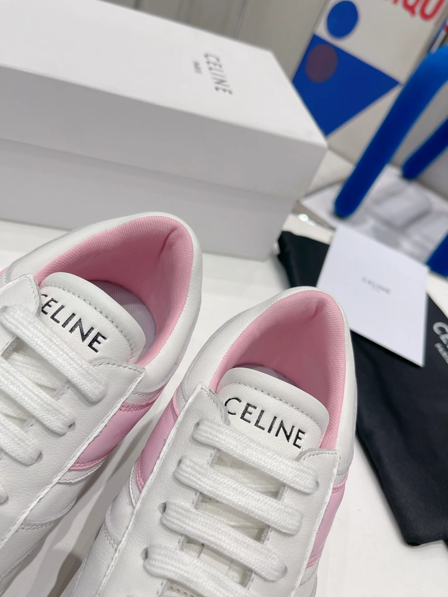 Белые кроссовки на платформе Celine - повседневная обувь - спортивная обувь