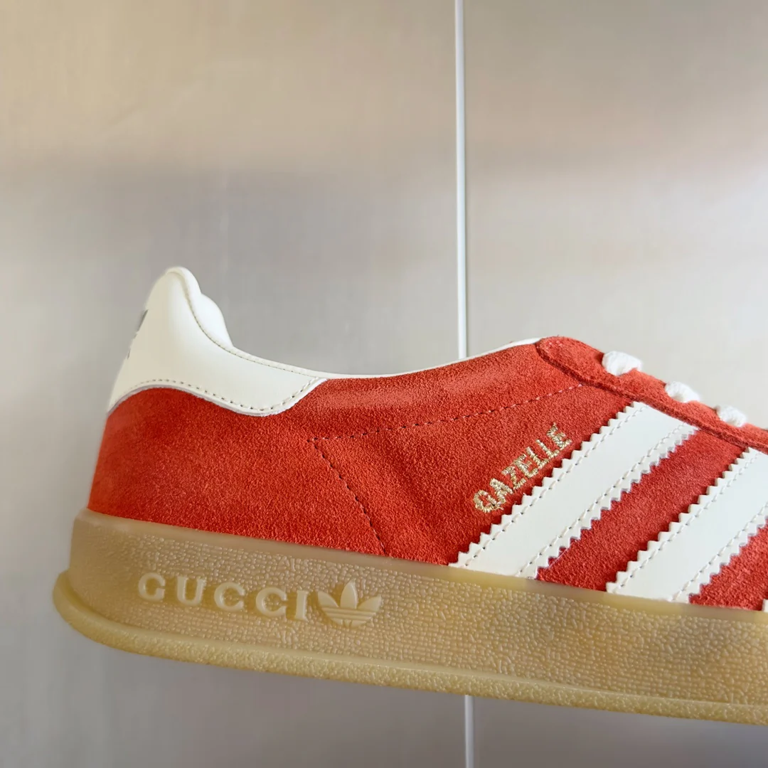 Скейтбордические кроссовки Gucci 2024 - красные