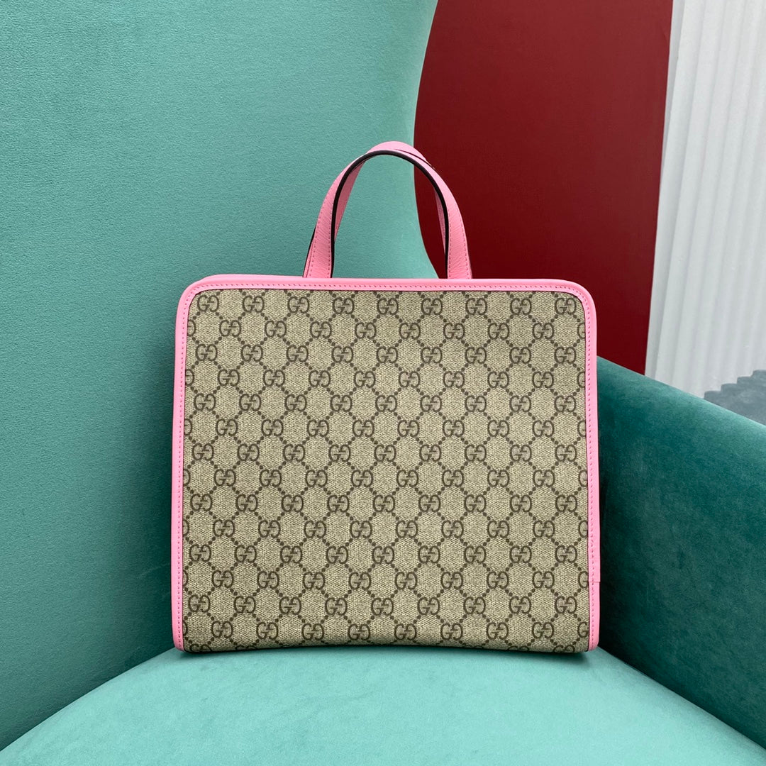 Gucci-夏季草莓购物袋