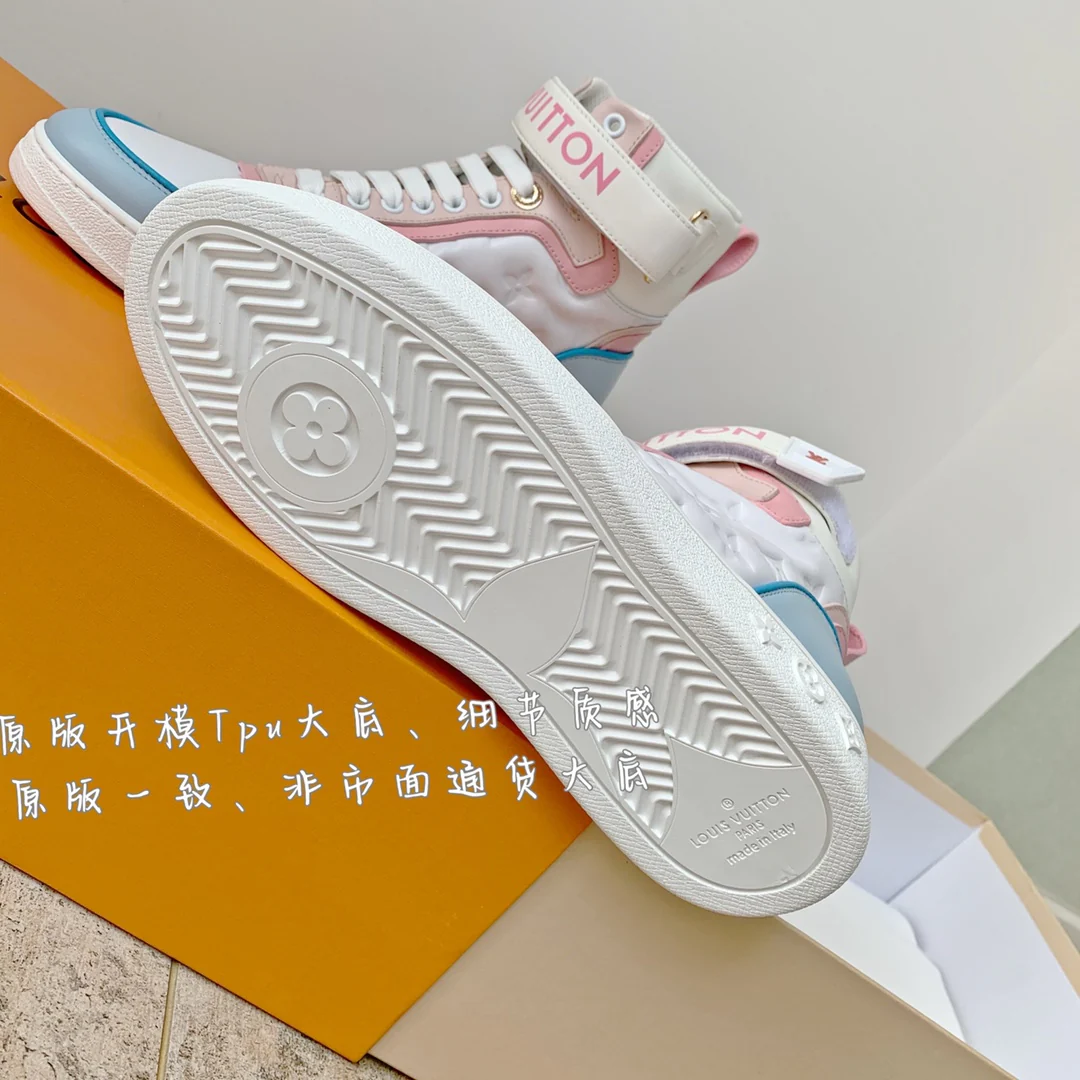 Кроссовки LV 2022 года, новая серия Boombox, высокие.