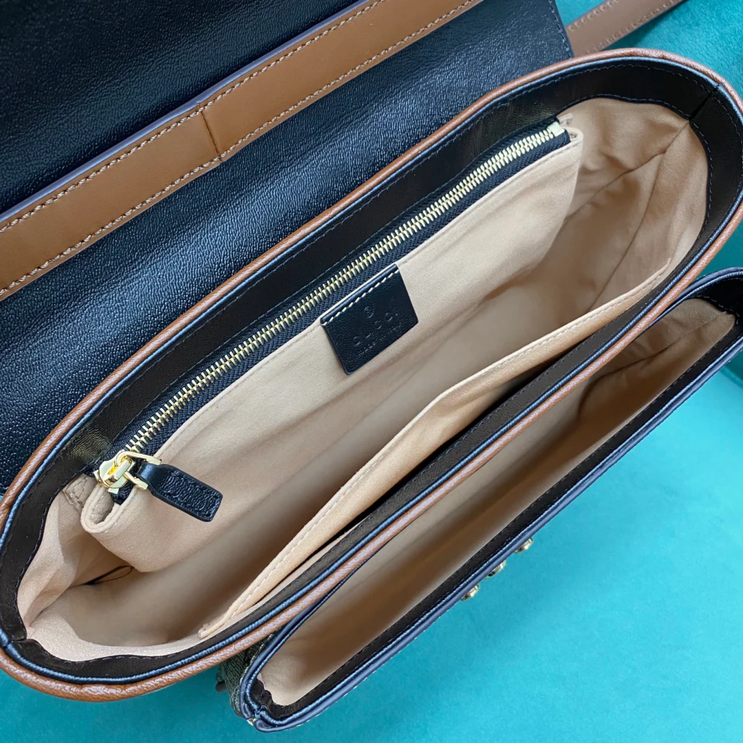 Сумка-мессенджер Gucci с замком (большая)