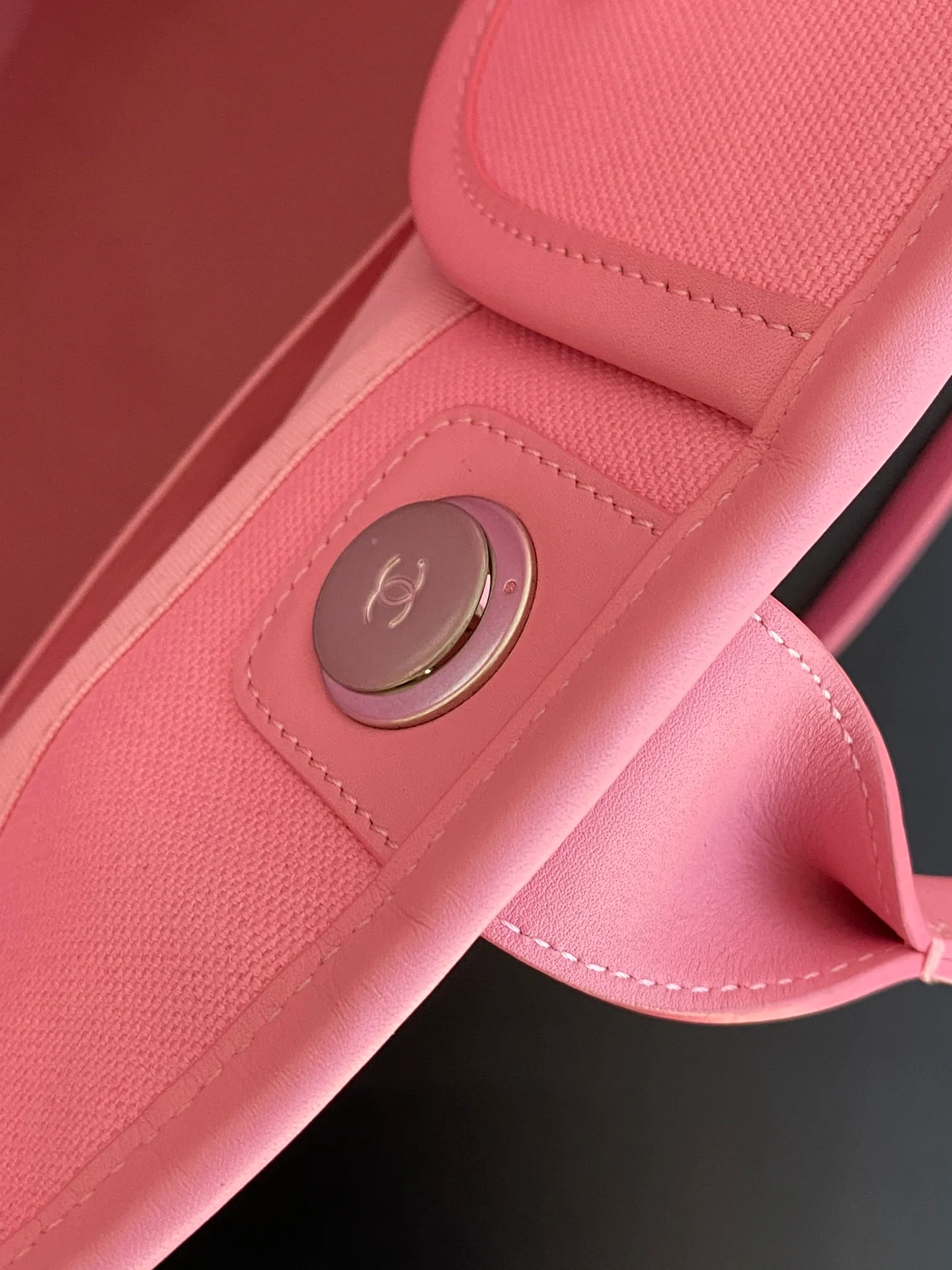 Chanel 23p Розовая сумка для покупок Пляжная сумка