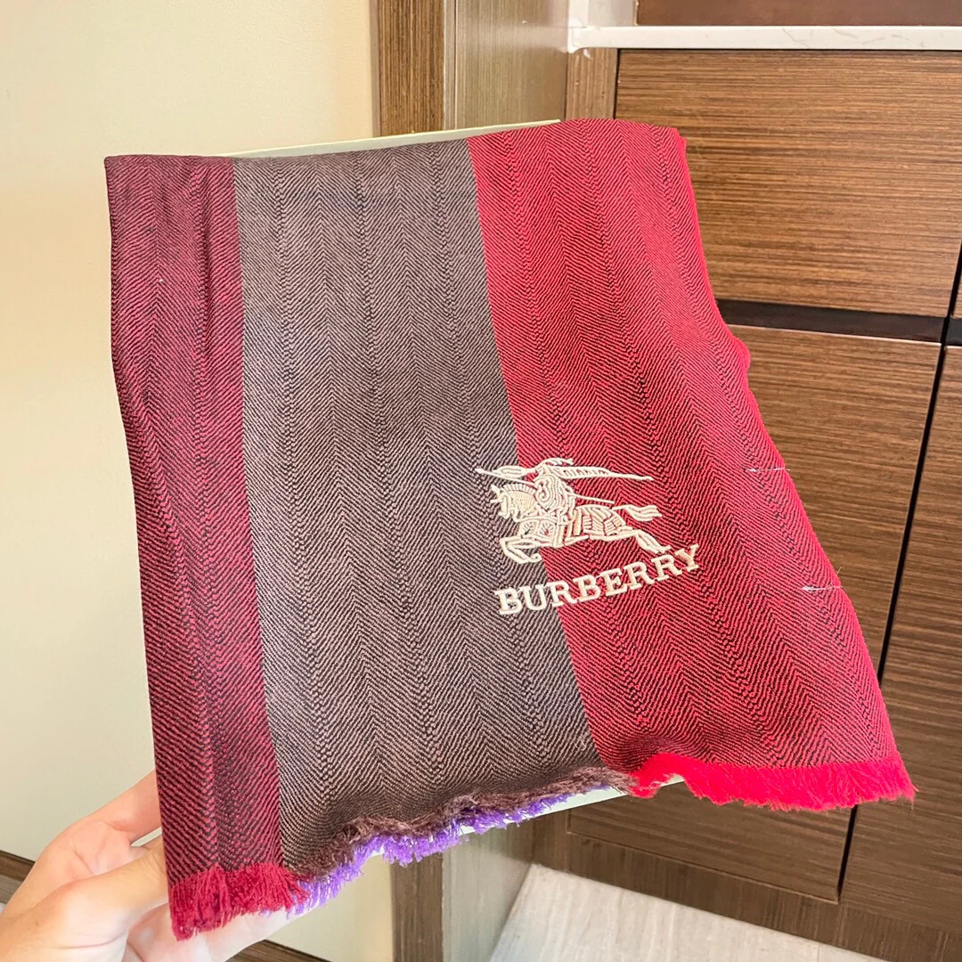 Кашемировый шарф Burberry - 45 см - 190 см - 1