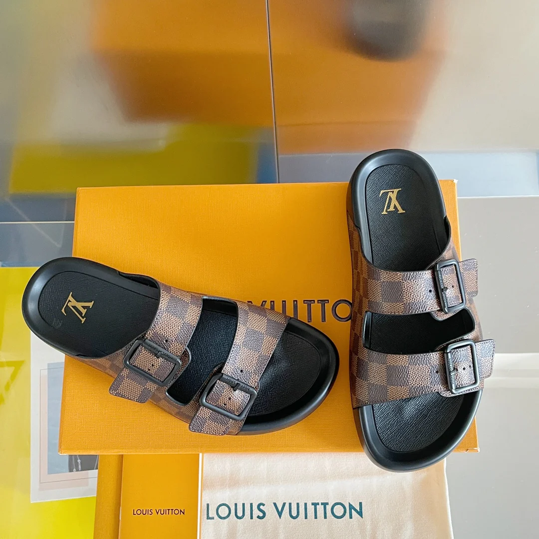 LV 2023 Новая серия кроссовок Monogram Damier Brown