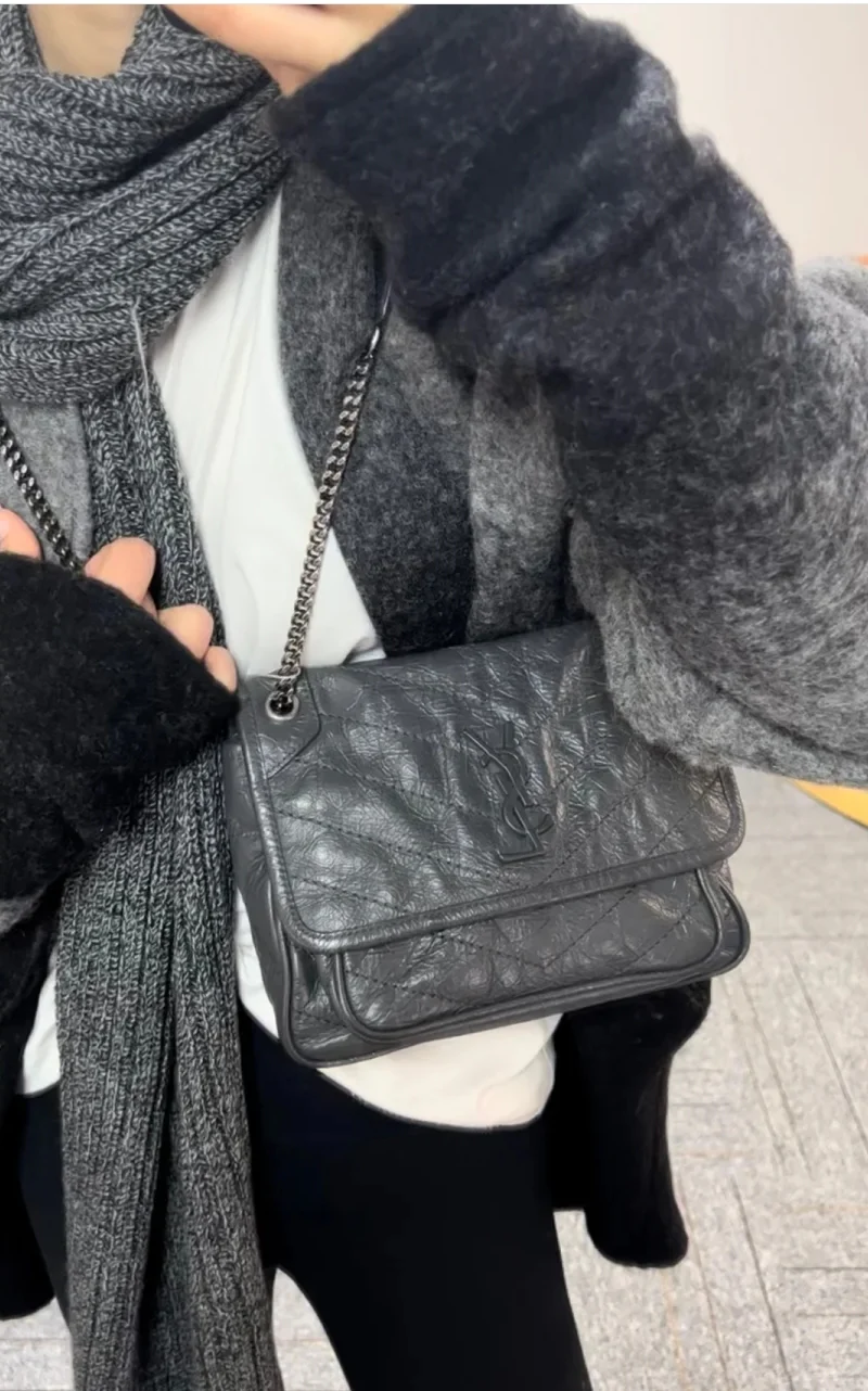 YSL-niki-baby-22cm-cowhide-grey