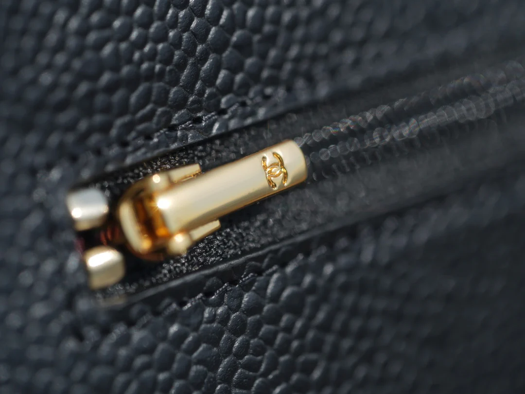 Chanel Classic WOC - Текстура ?кожура личи? - Золотая пряжка - Серебряная пряжка - Сумка на цепочке