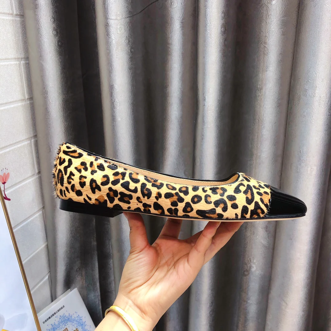 Балетки Jimmy с леопардовым принтом