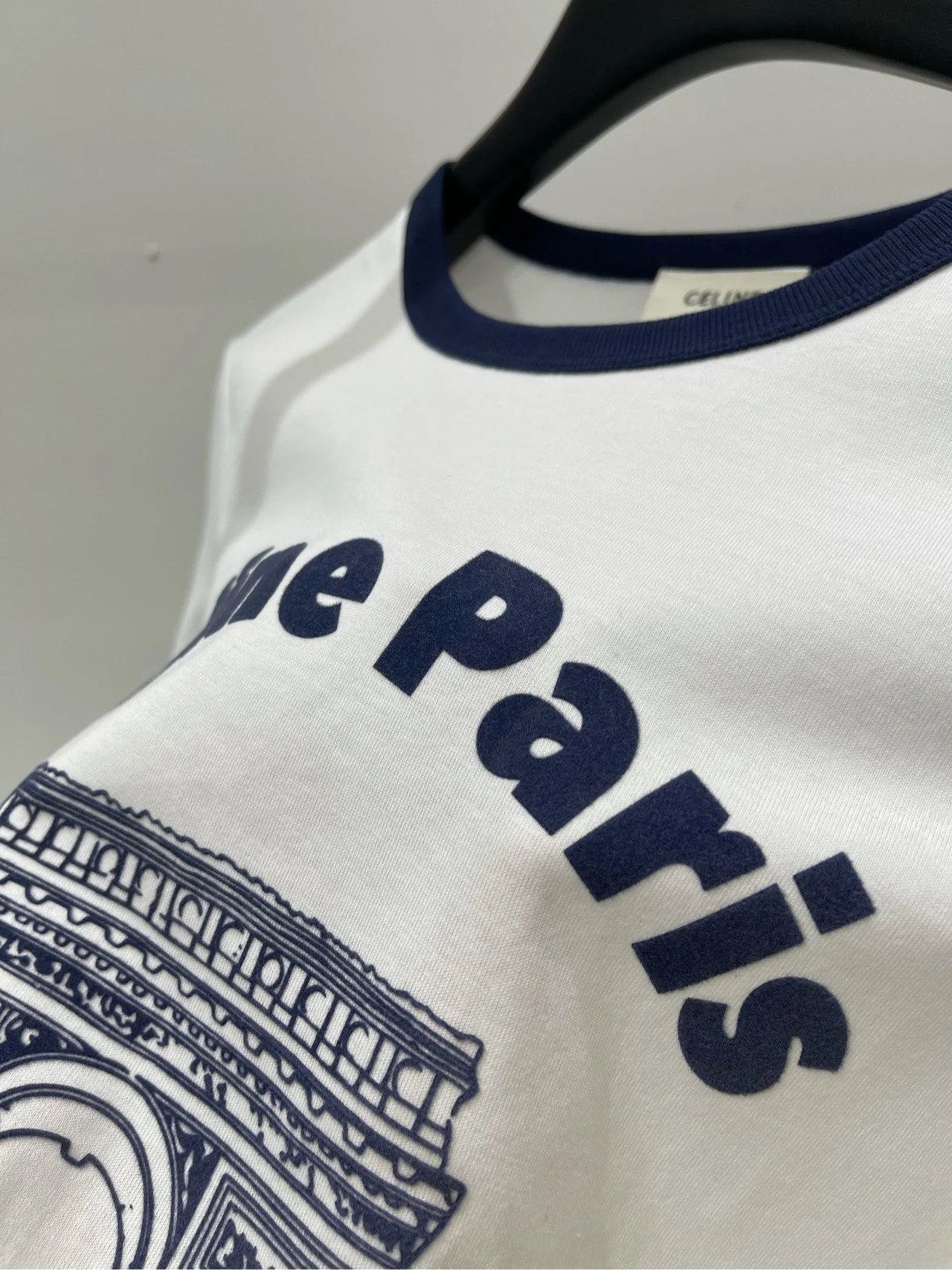 Celine-2403 - Новая футболка с принтом Триумфальной арки