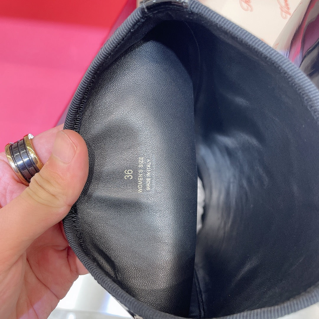 Лакированные ботинки RV для осени/зимы