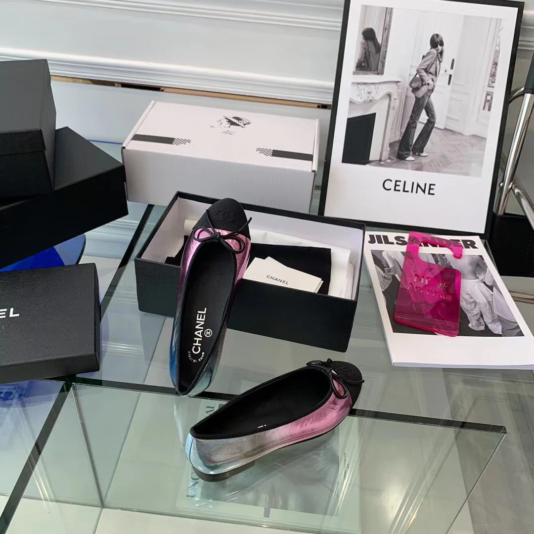 Chanel - Классические балетки - Балетки - Градиент
