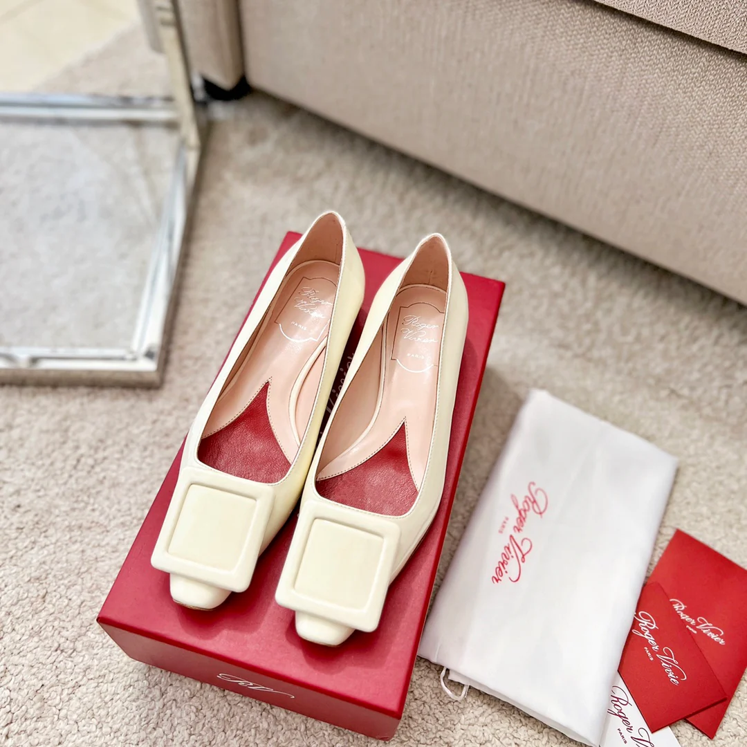 Туфли RV - туфли на каблуке со стразами и кристаллами - бежевые