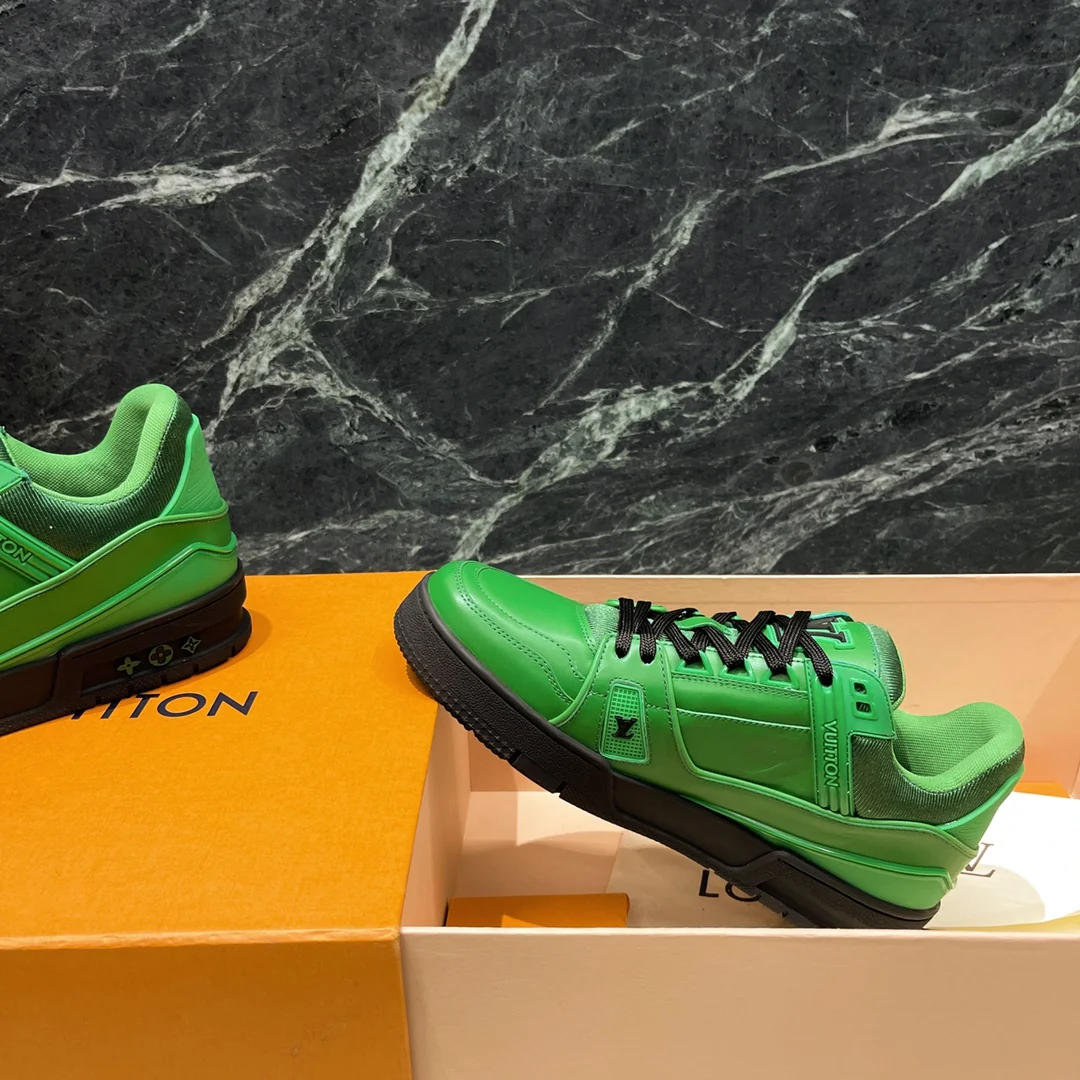 Обувь LV - LV Trainer, последняя модель - кроссовки серии Rainbow - 3