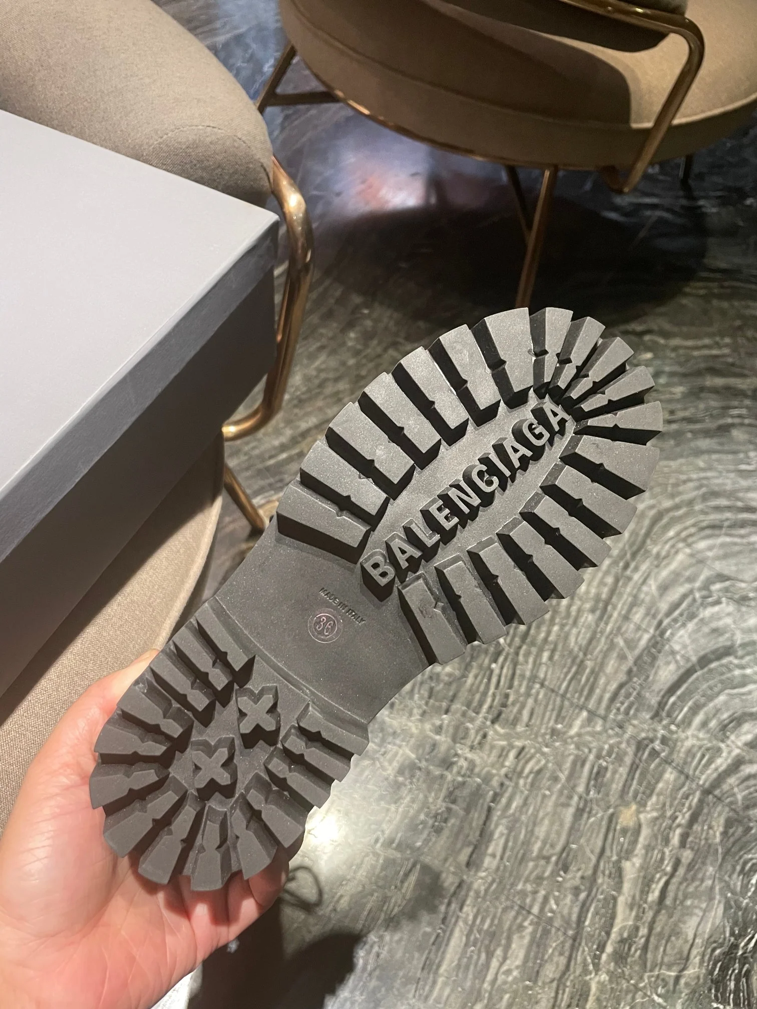 Balenciaga - Ботинки Big Head - Ботинки Dr. Martens