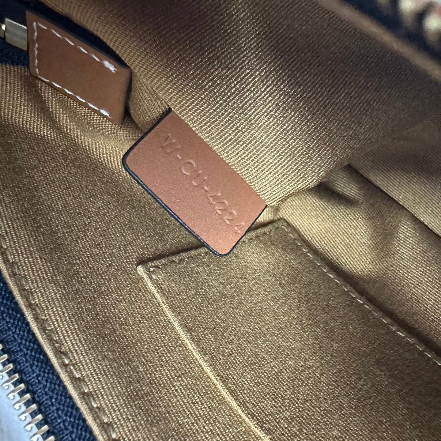 Сумка-подмышка из канваса Celine Riomphe