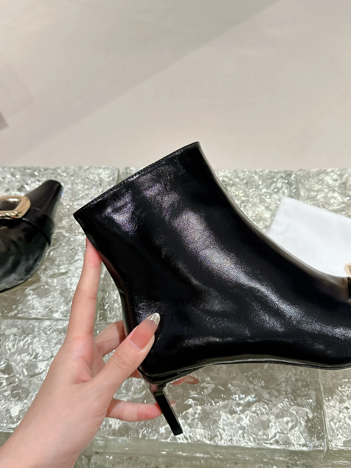 Обувь RV Shoes - 2024 - Кожаные ботильоны - Черные