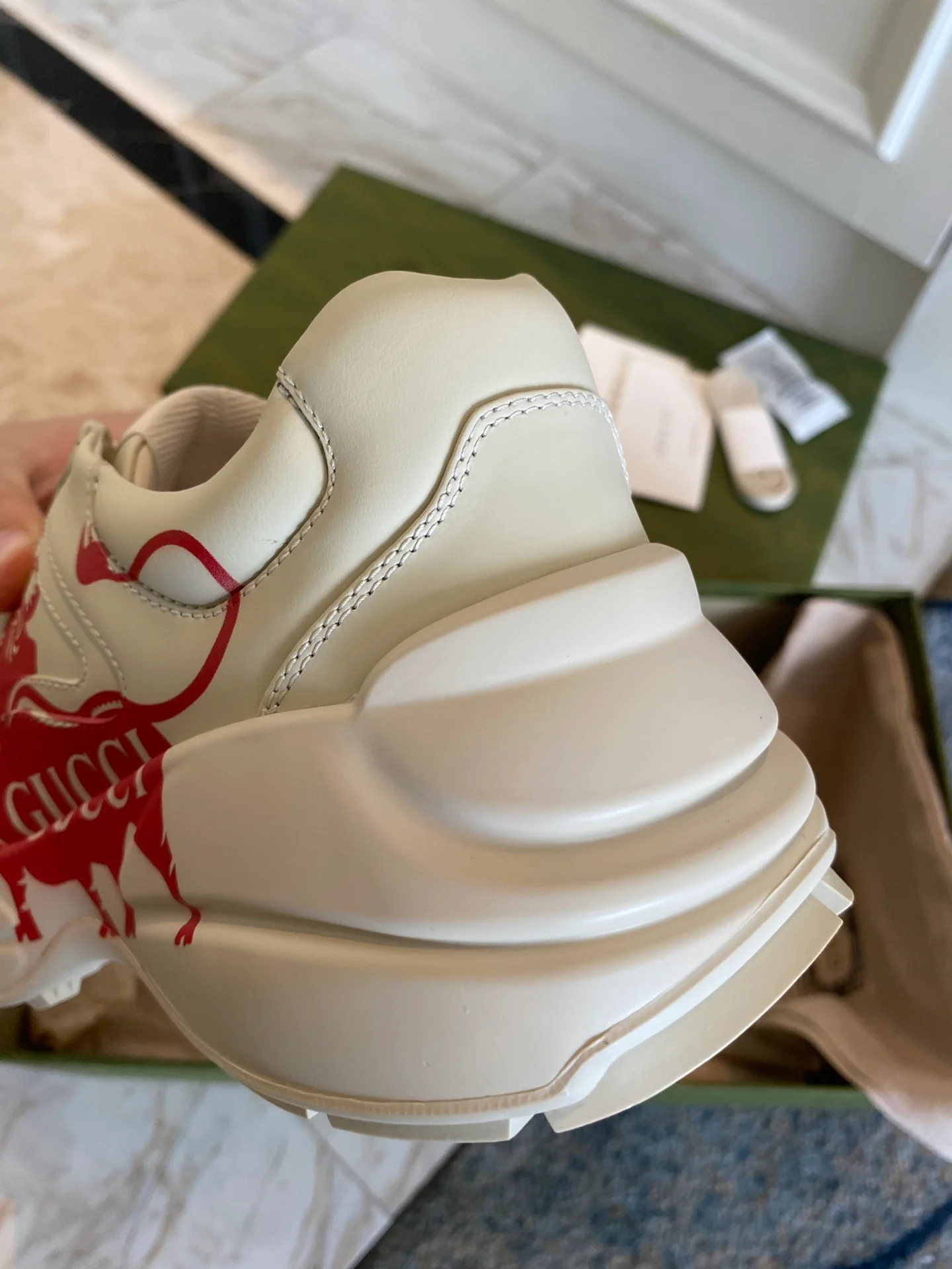 Gucci - Массивные кроссовки - 12