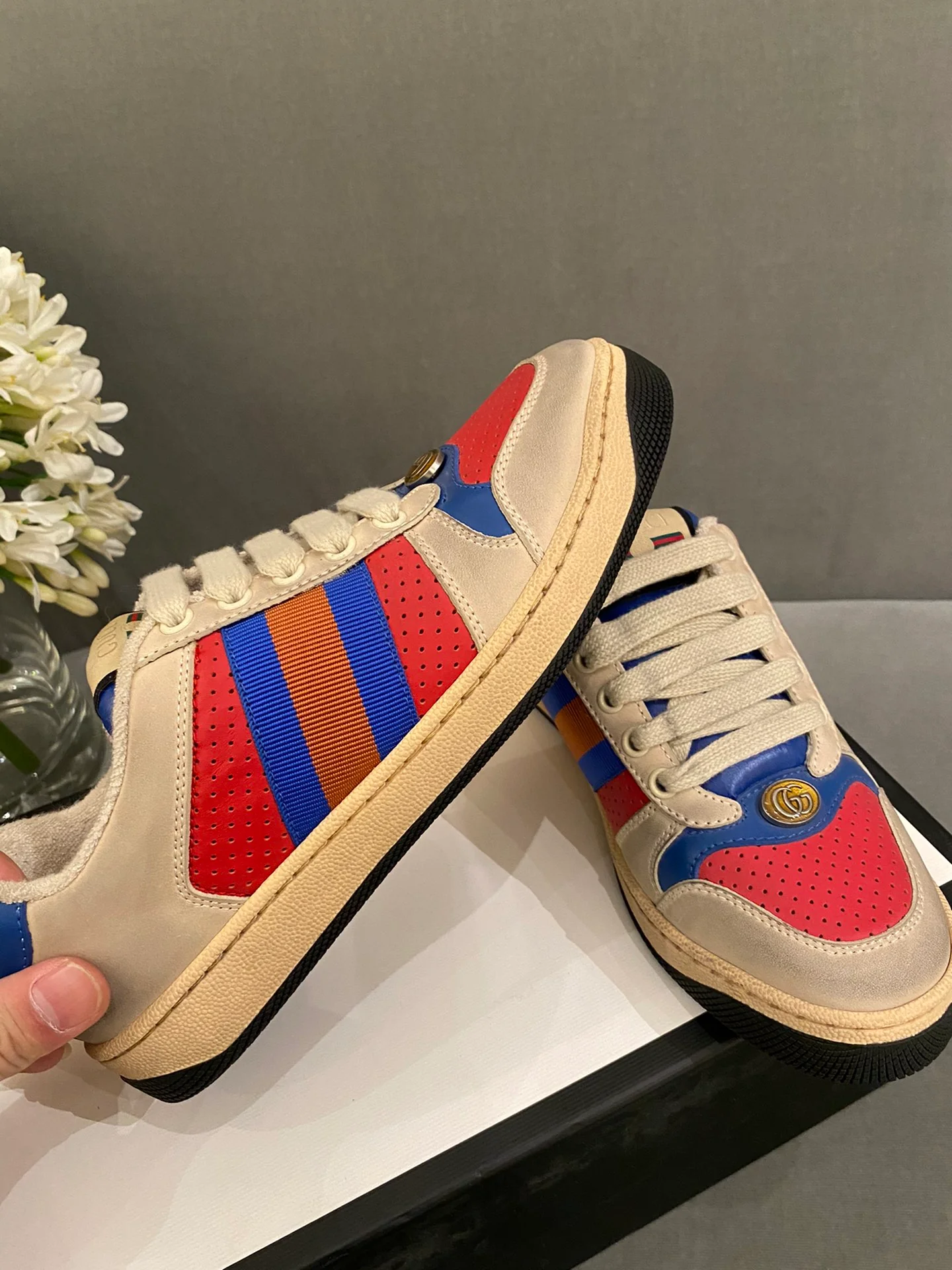 Gucci - Грязные туфли - Кроссовки - 1