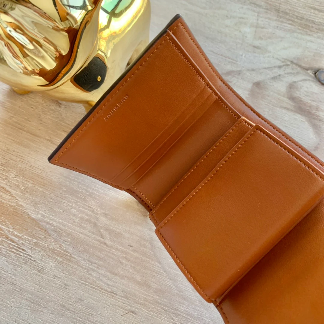 Кошелек Celine Small Flap Wallet - Ткань и коровья кожа - 1 шт.