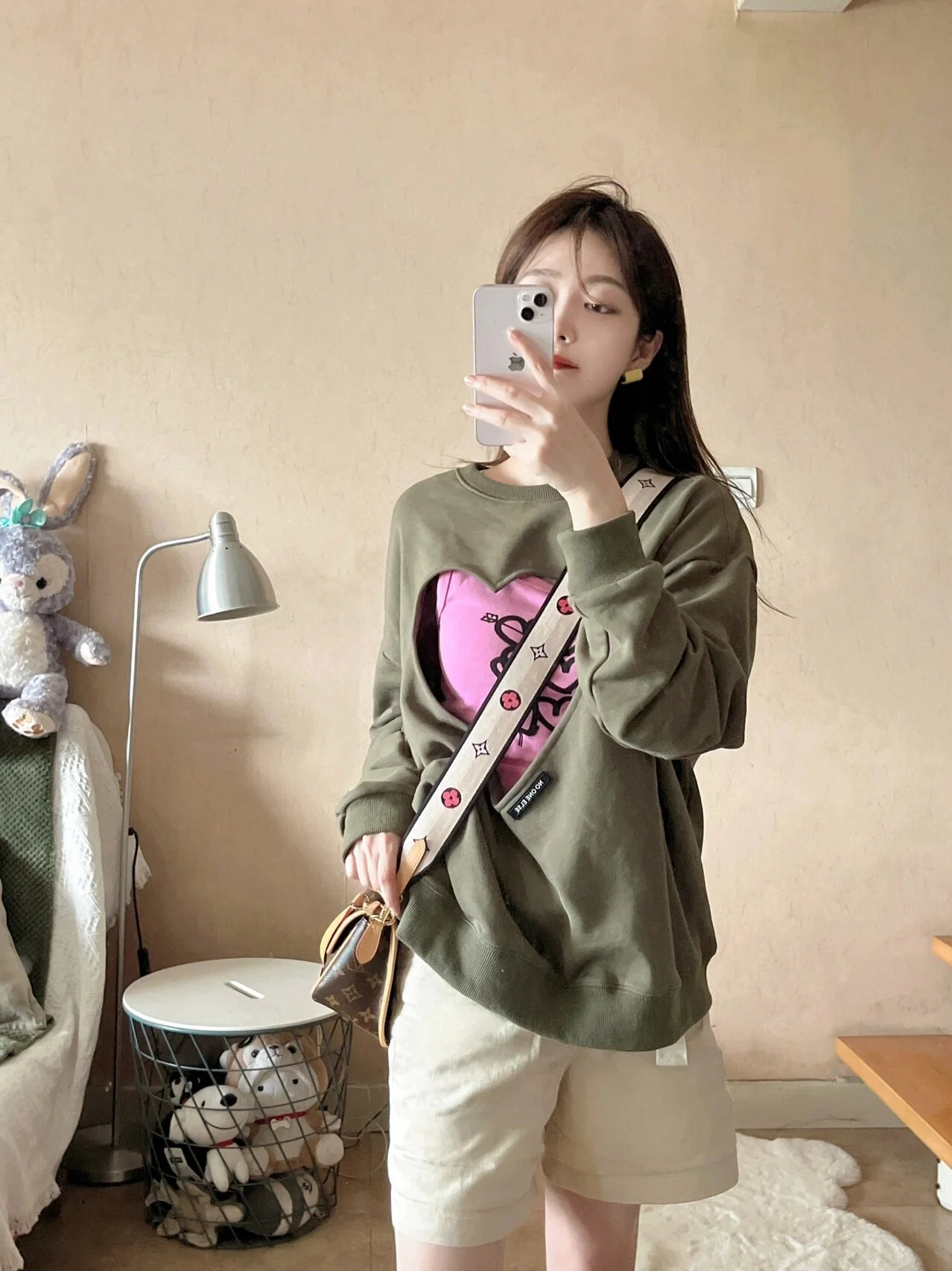 Сумка-багет m45985-LV-diane - наплечная/кроссбоди