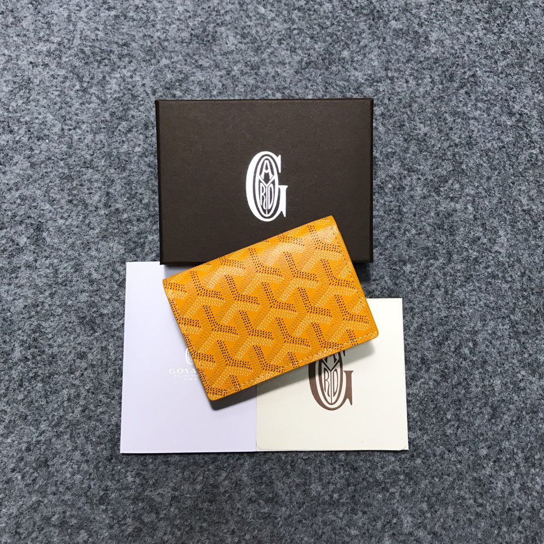 Классический держатель для карт Goyard - кошелек для монет - 2 шт.