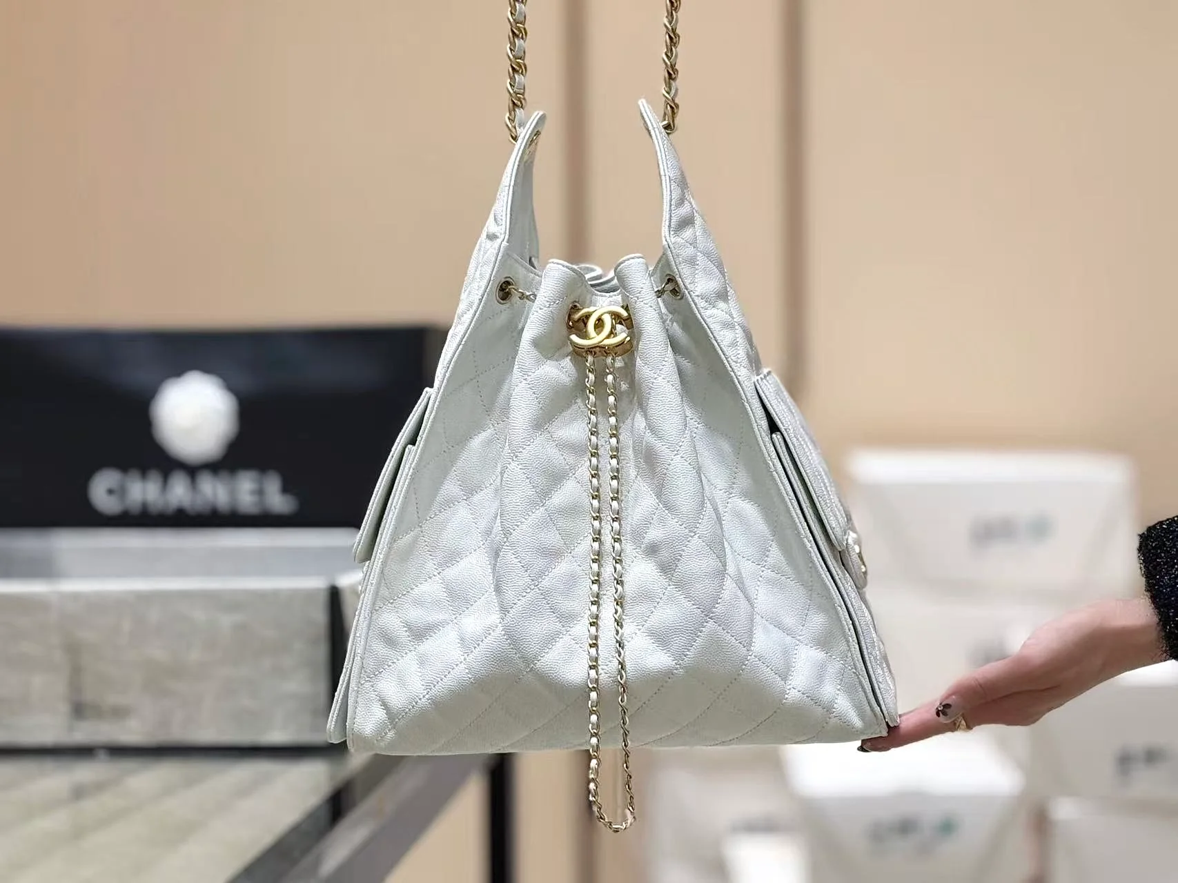 Сумка Chanel 25s 25bag - белая