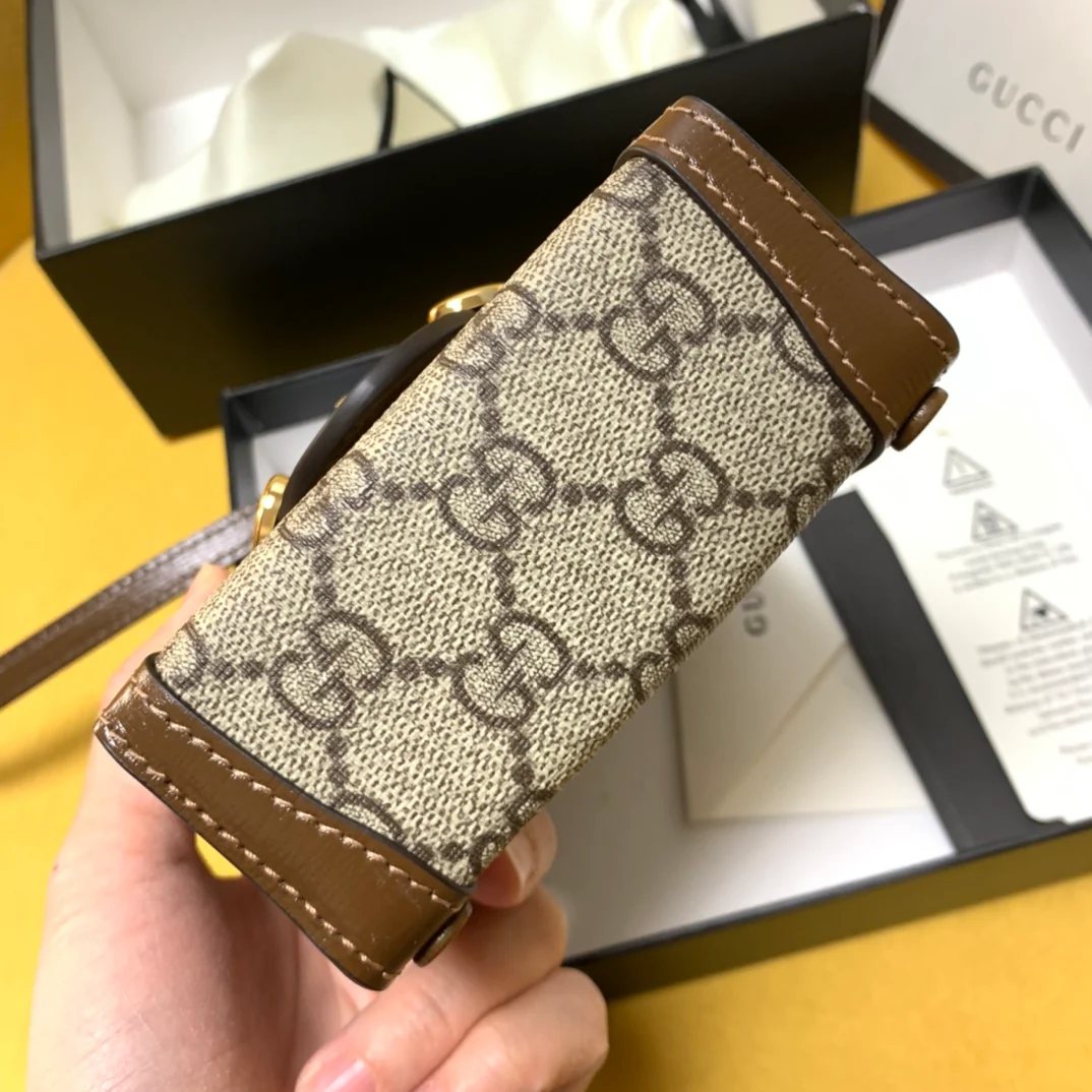 Gucci-1955马衔扣手机包