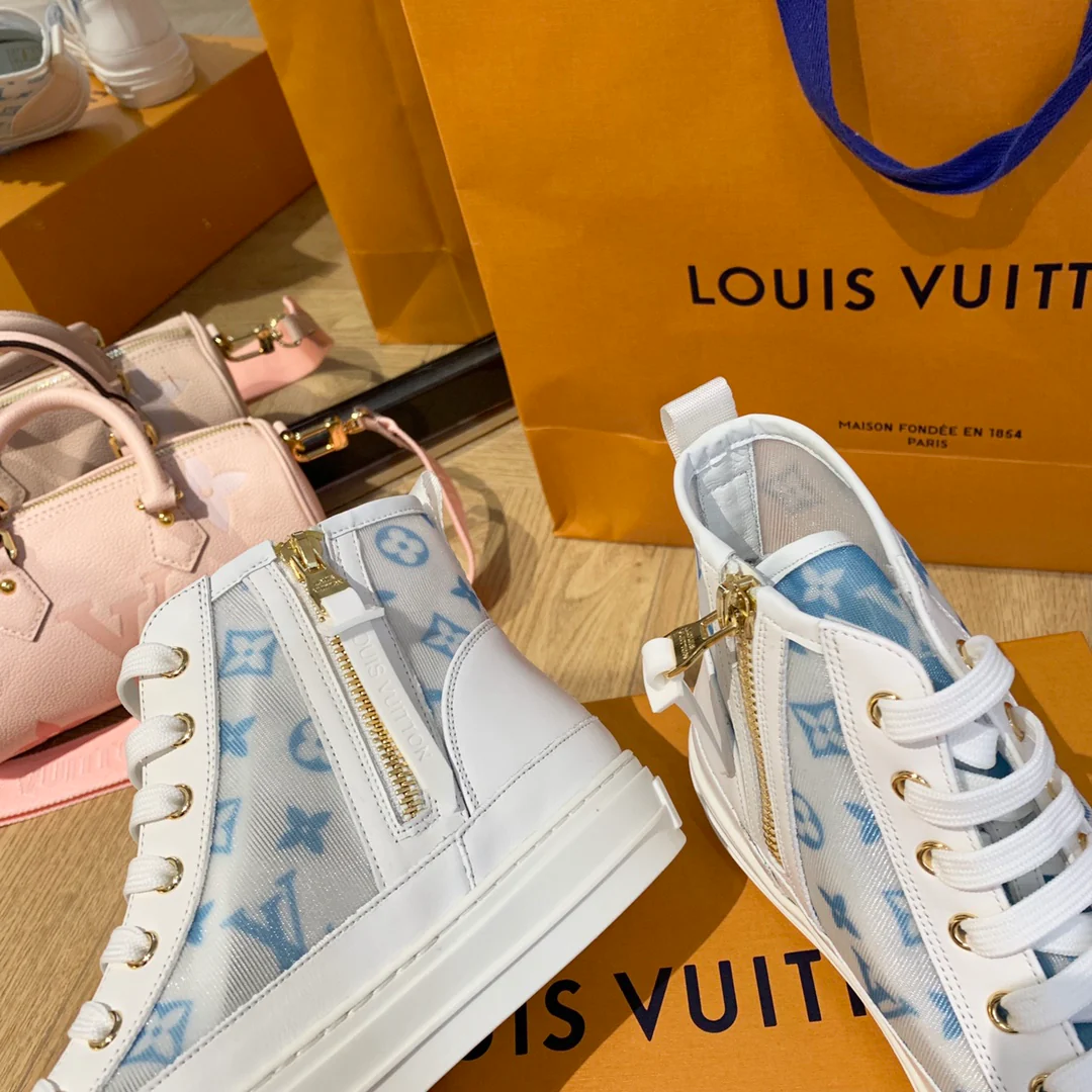 Обувь LV - LV Charlie - Весна 2022 - Высокие - Синие