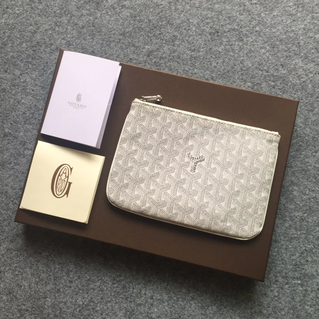 Мини-сумочка Goyard - белая