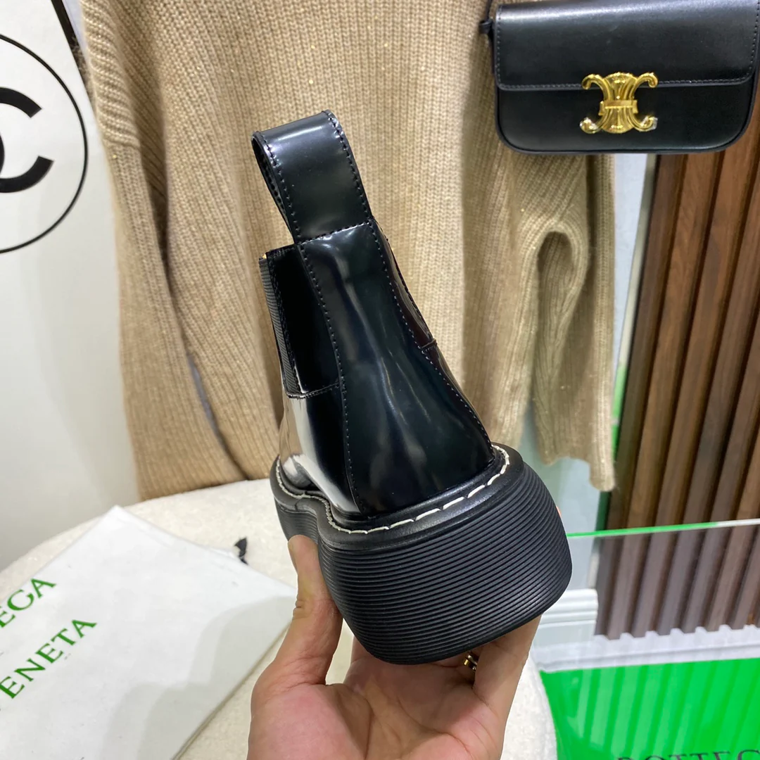 BV - Ботильоны на платформе - Черные