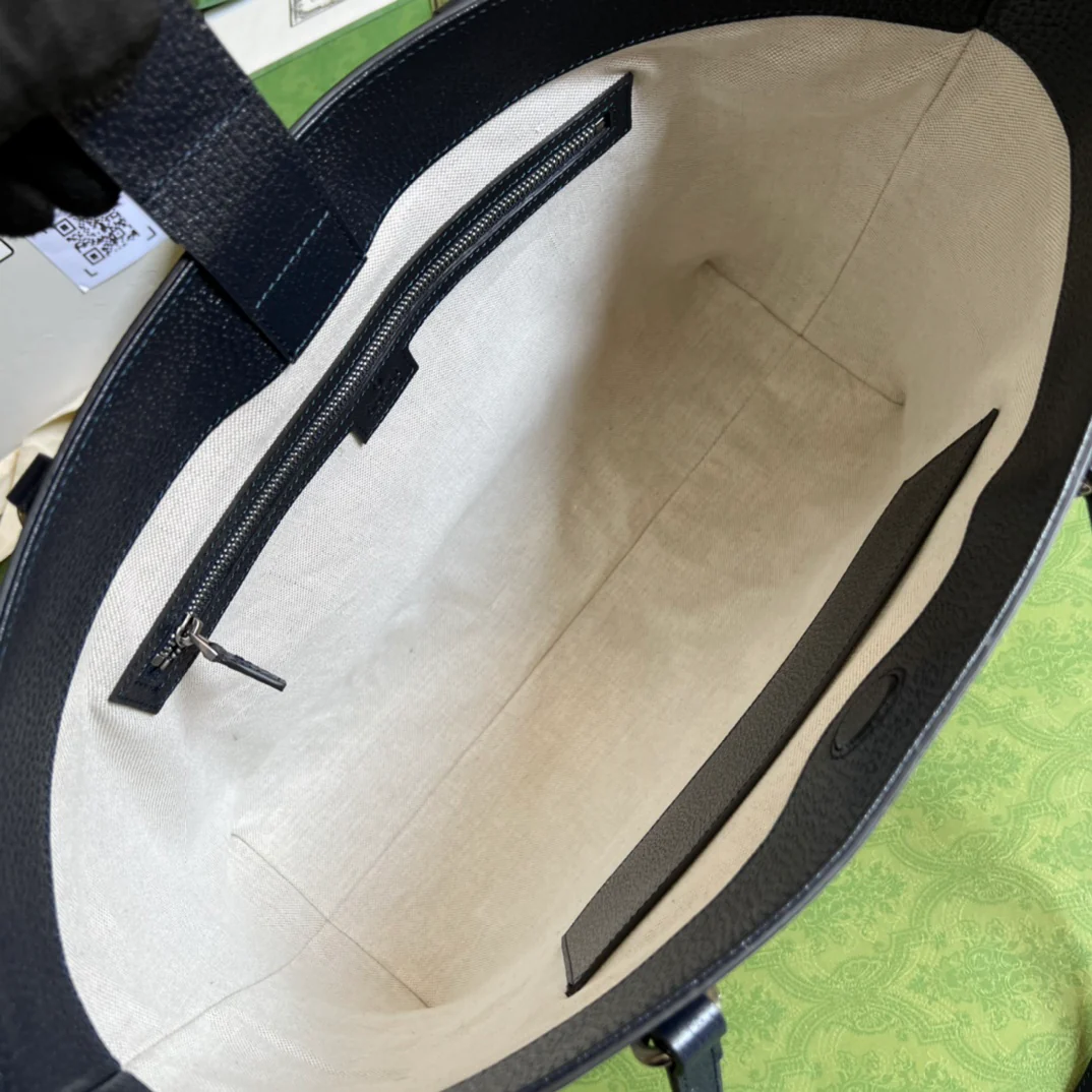 Сумка-тоут Gucci Ophidia Medium Square (38x28x14 см) - синяя