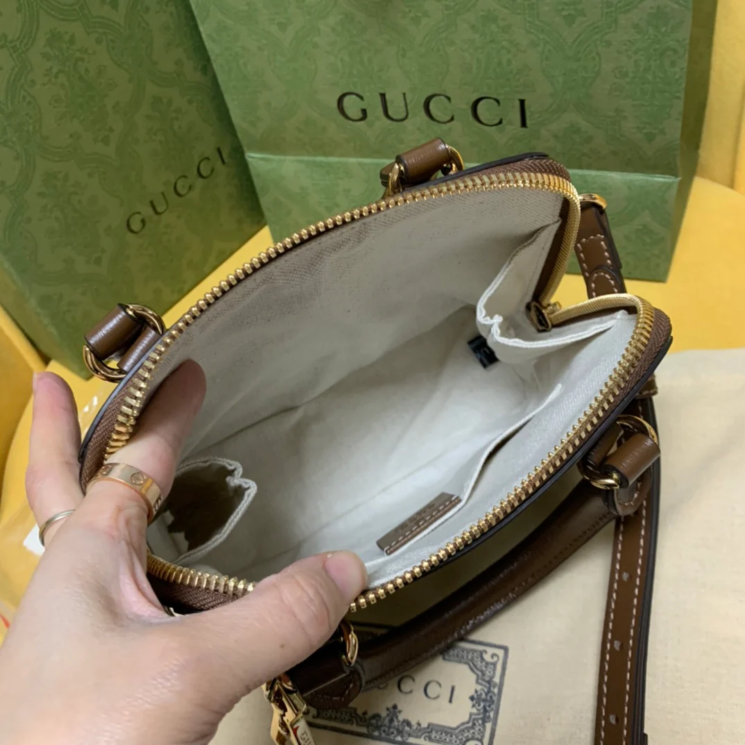 Gucci-1955迷你贝壳包