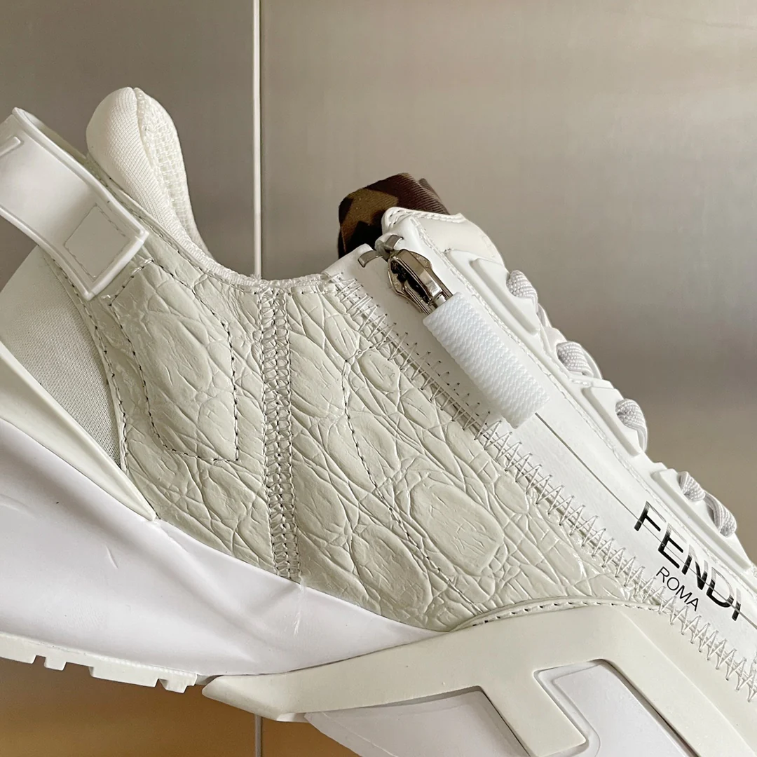 Fendi - Повседневные кроссовки - Белые - 1