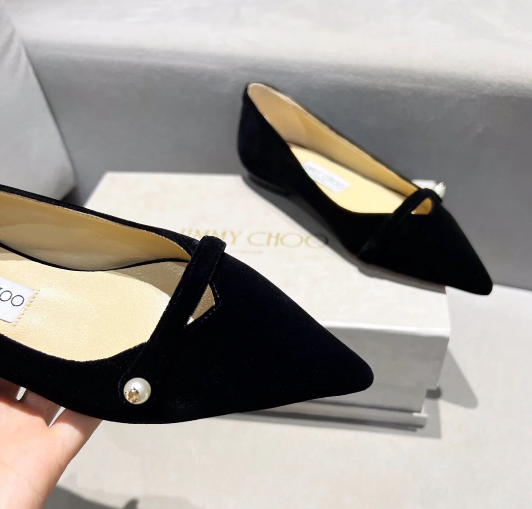 Туфли на высоком каблуке Jimmy Pearl с пряжкой и острым носком - 5