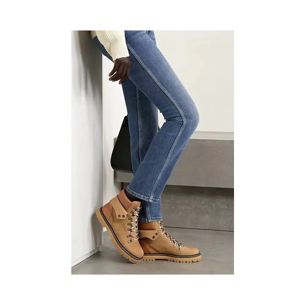 Новинка 2023 года от Chloe - Ботинки Martin - Ботильоны - Верблюжий цвет