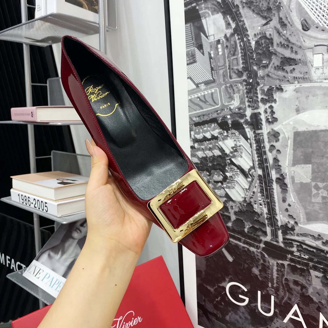 Каблук RV-4-5 см, бордовый