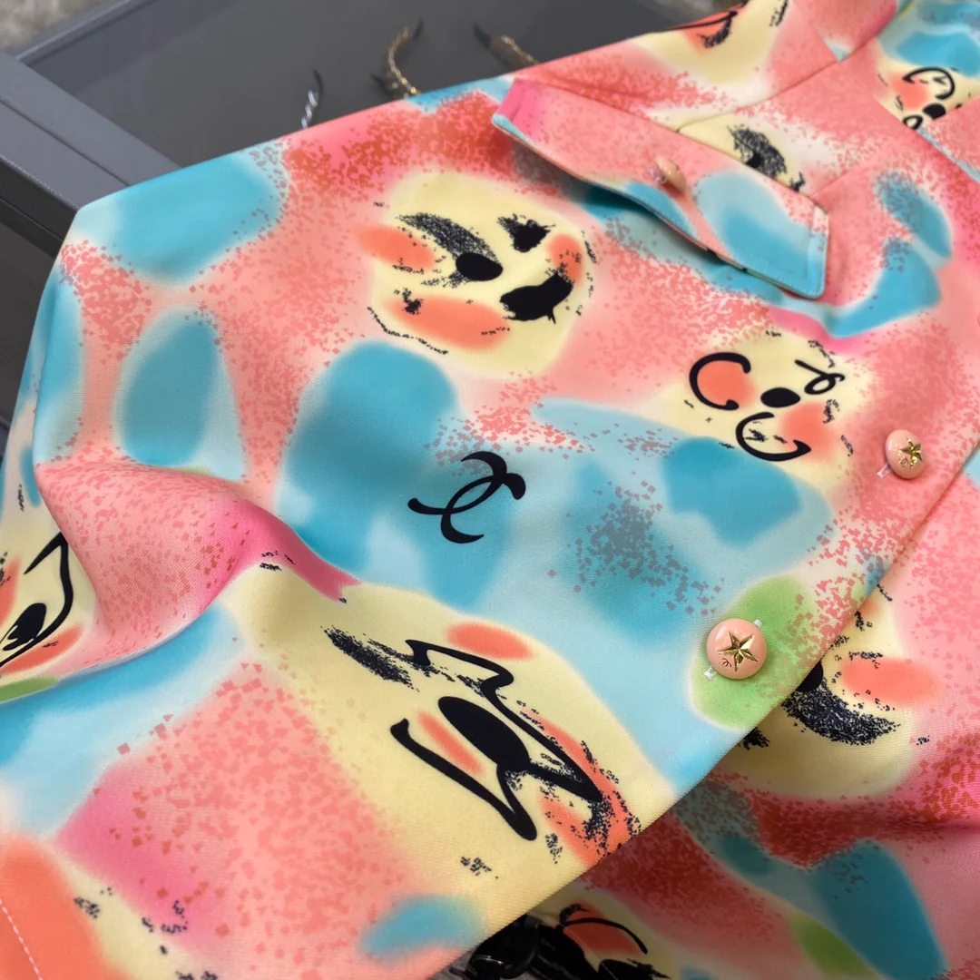 Платье из легкой ткани из винтажной коллекции Chanel