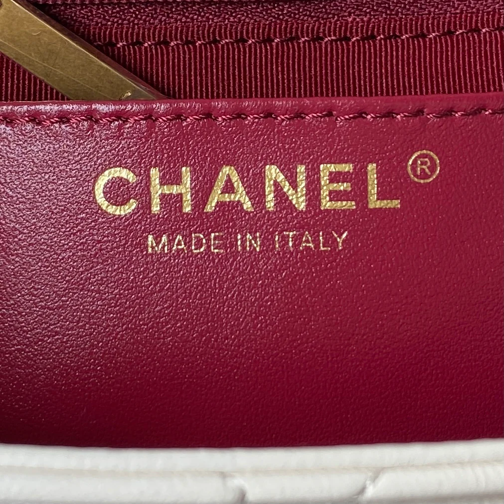 Новинка сезона весна/лето 2023 от Chanel - сумка Gold Coin CF, белая.