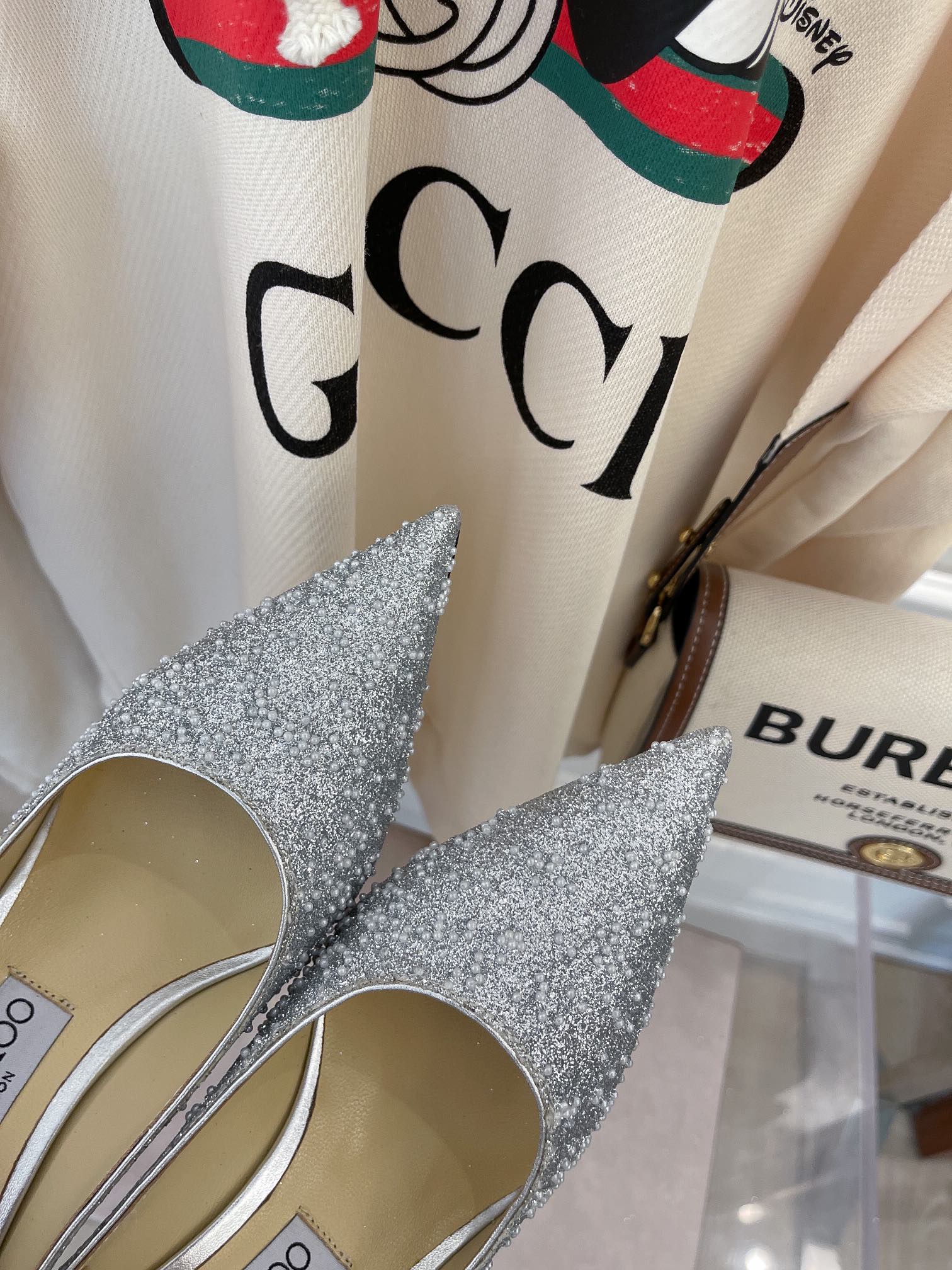 Туфли на низком каблуке Jimmy Pearl