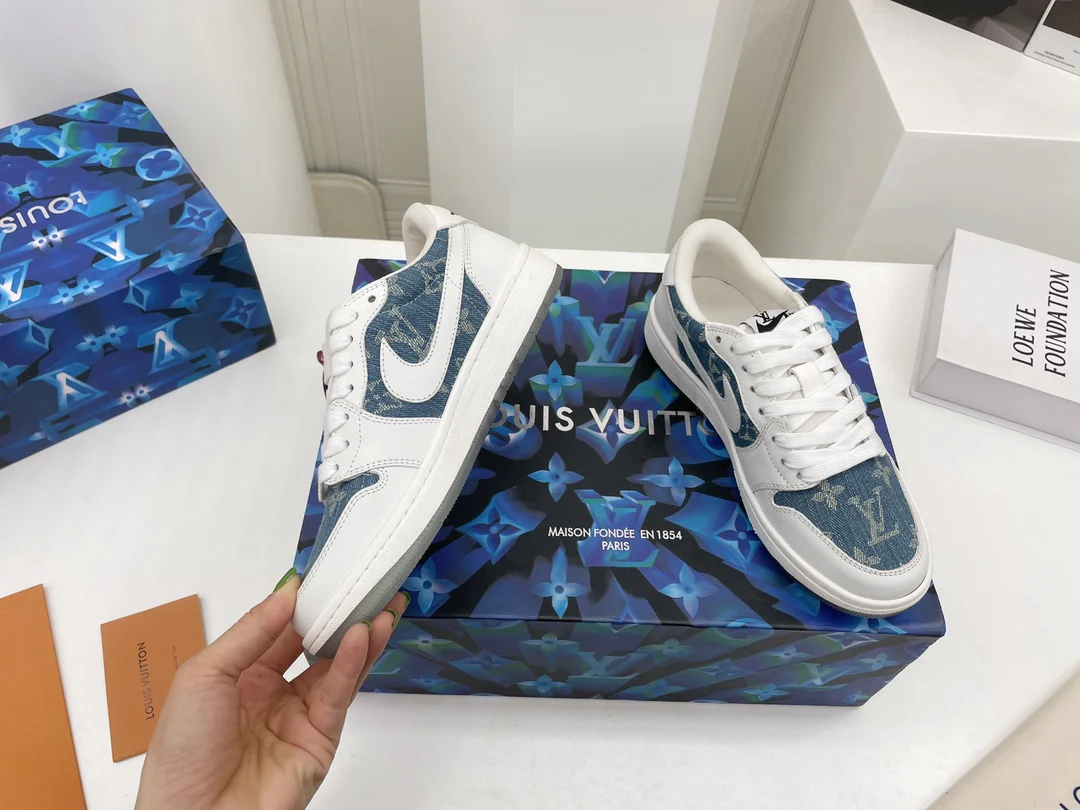 Обувь LV — весенняя коллаборация LV x Nike 2022 года.