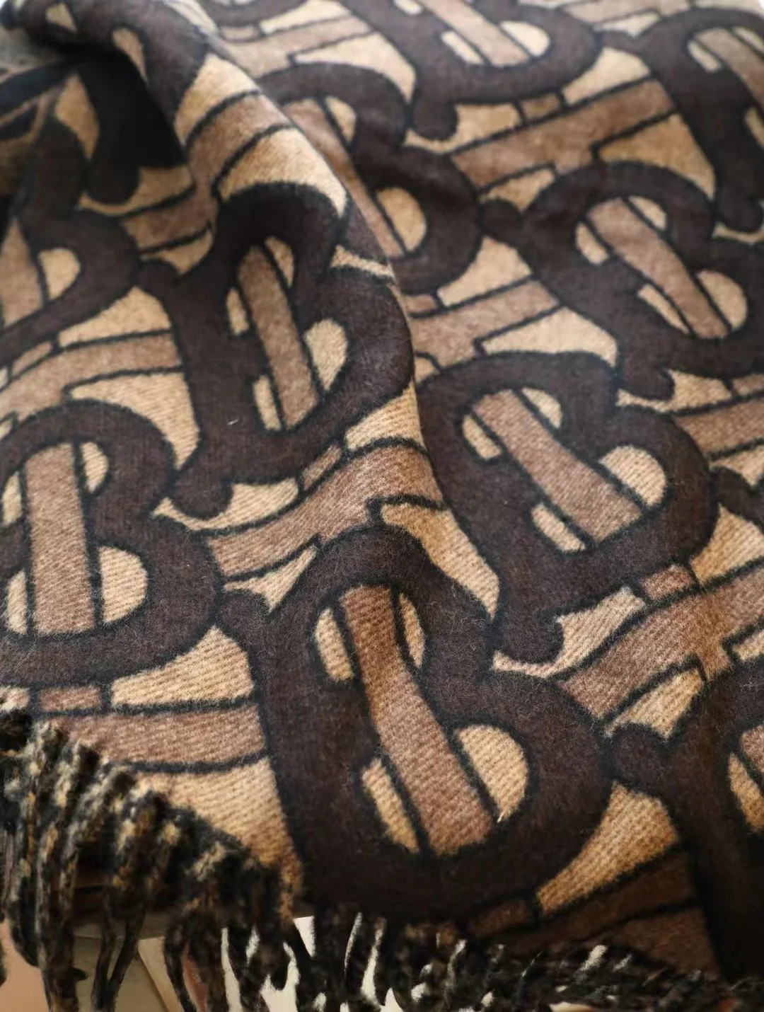 Burberry - Шаль 50-200 см - 100% кашемир