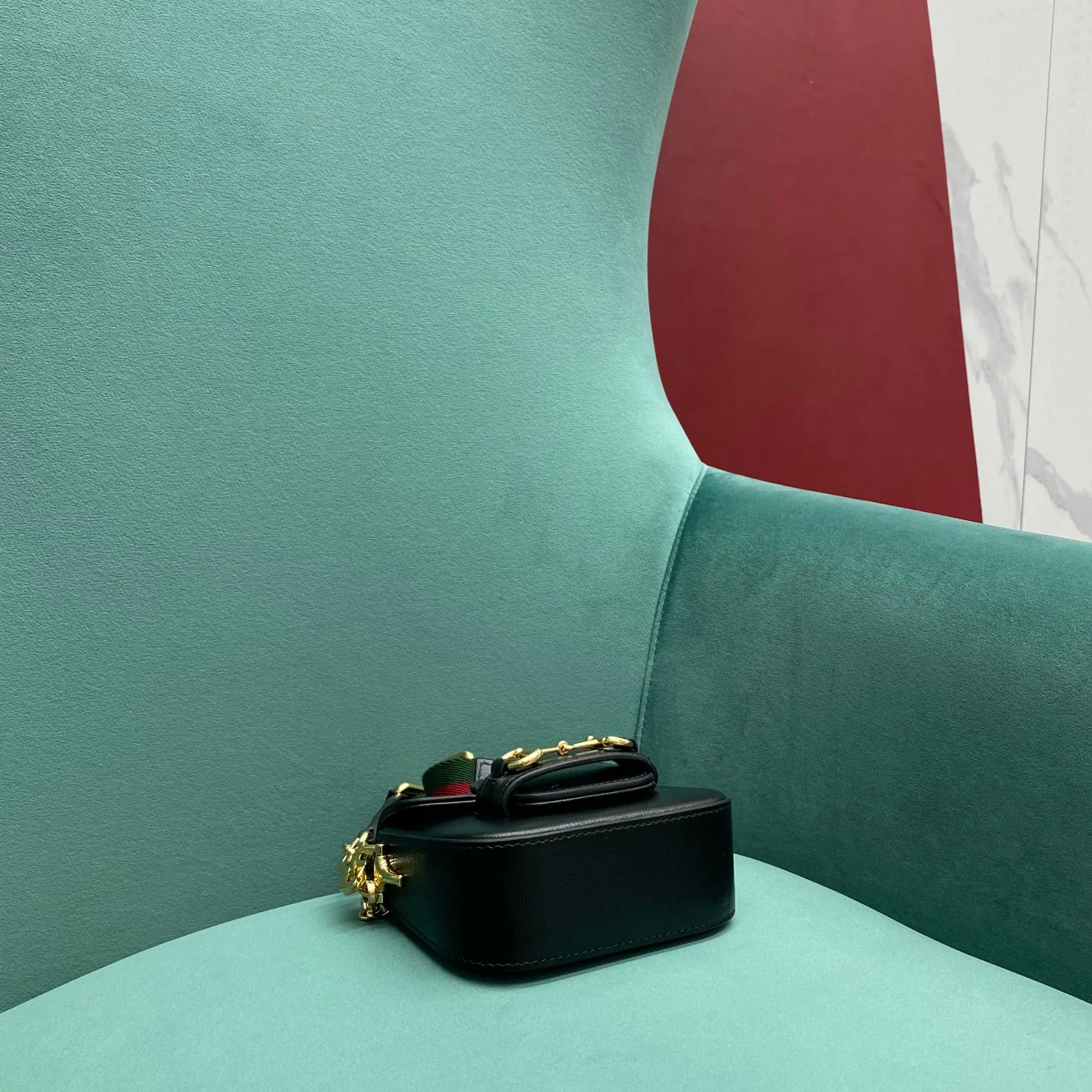 Сумка-седло Gucci 1955 - Мини - Черная