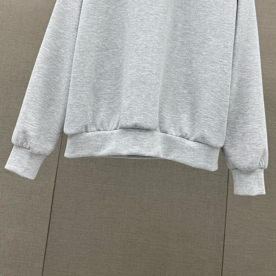 Miu Miu-2404 - Минималистичный повседневный комплект из двух предметов из искусственной кожи, серый