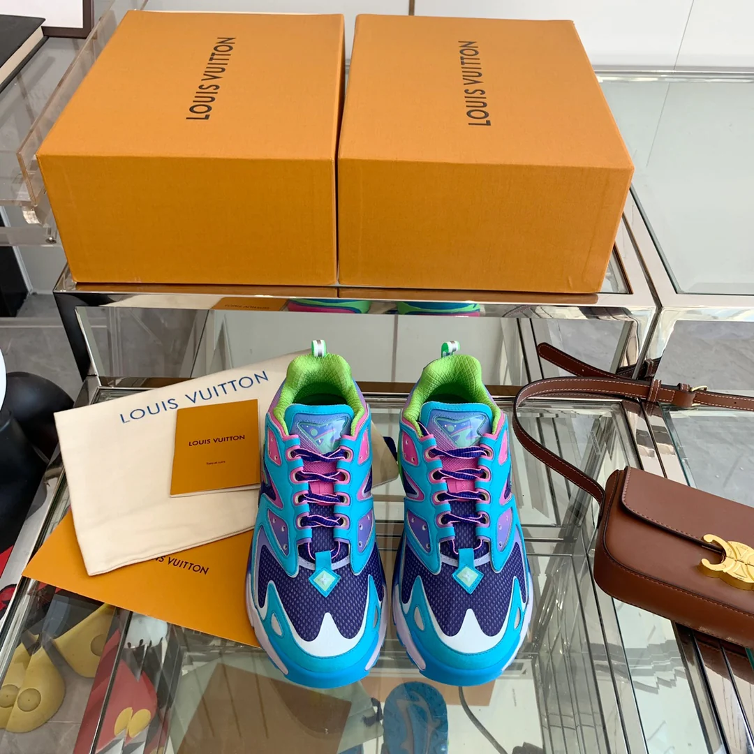 Кроссовки LV Runner Tatic - синие