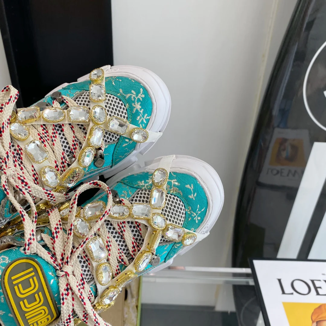 Кроссовки Gucci - Массивные кроссовки - Парный стиль - 1