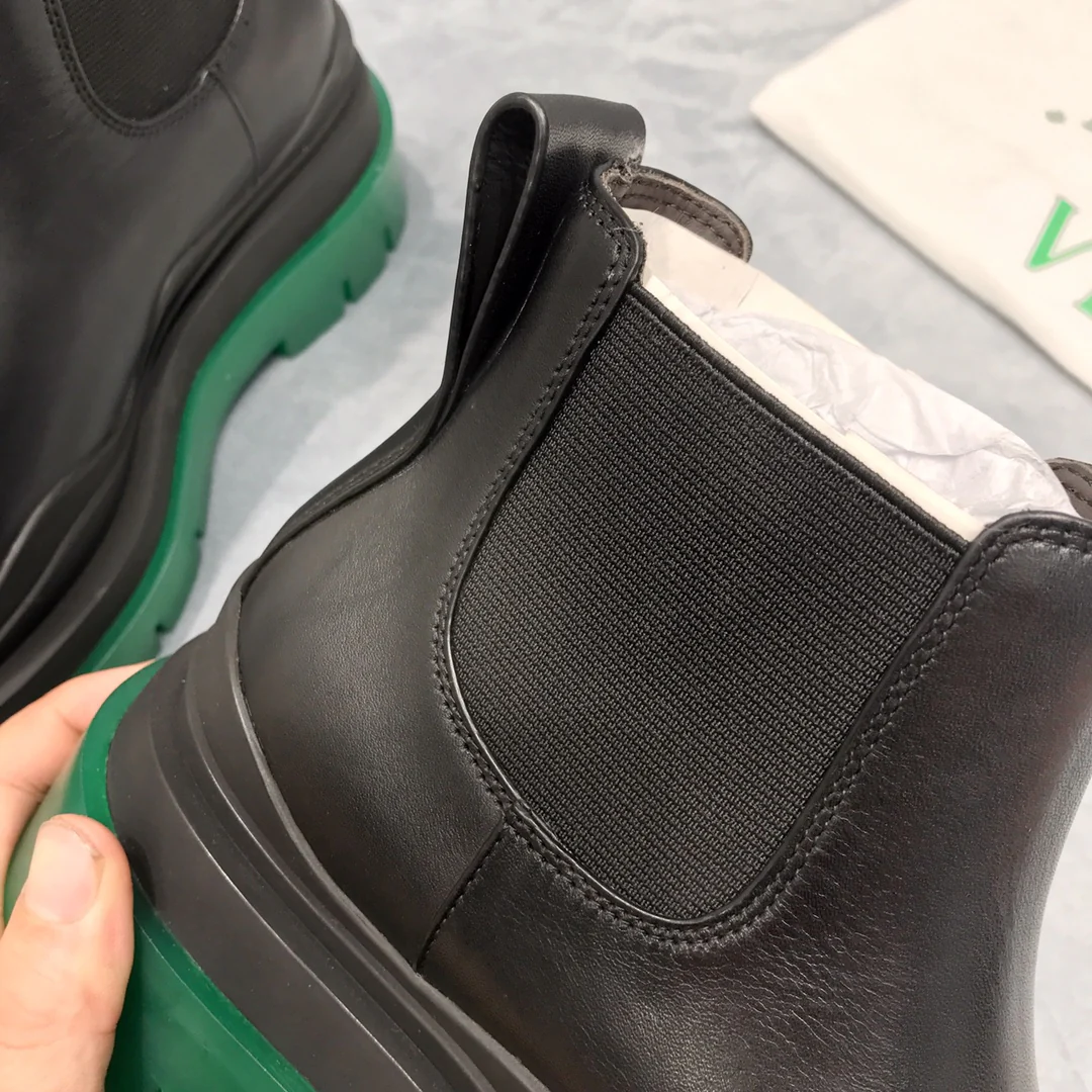 BV - Ботильоны на зеленой подошве