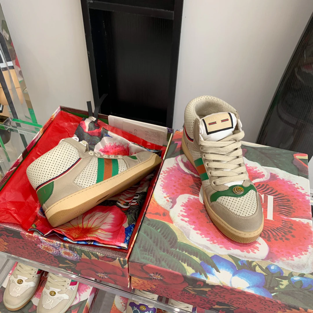 Высокие кроссовки Gucci - Грязные кроссовки - Кроссовки - 5