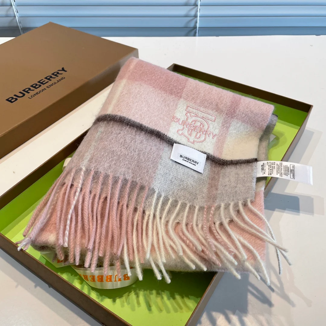 Шарф Burberry с узором ?Водяная эрозия? (30 см x 180 см)