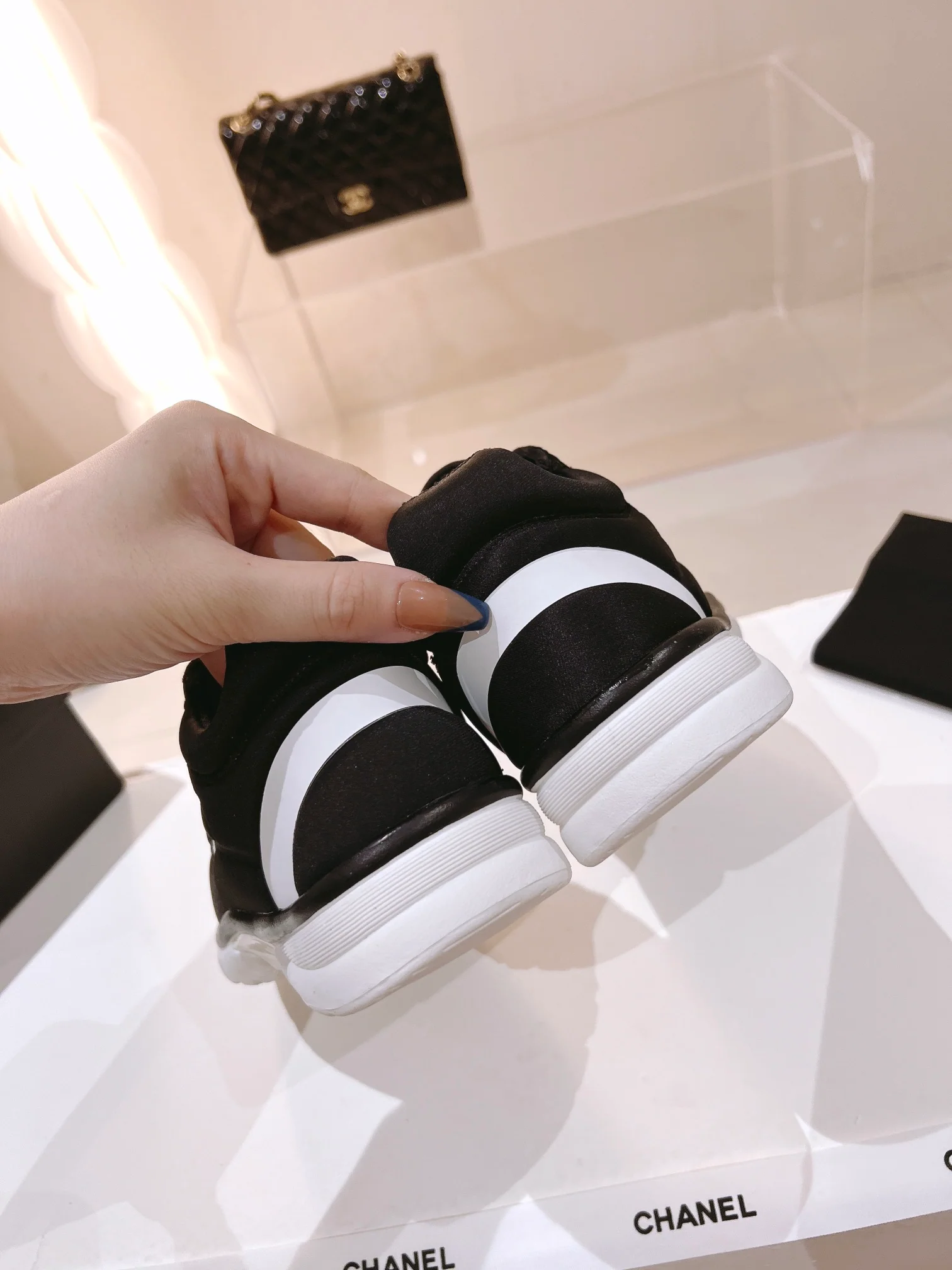 Chanel - Спортивные повседневные туфли - Черно-желтые