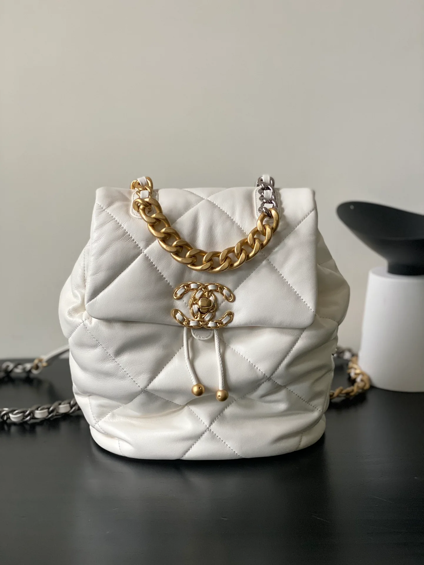 Рюкзак Chanel 24c - белый